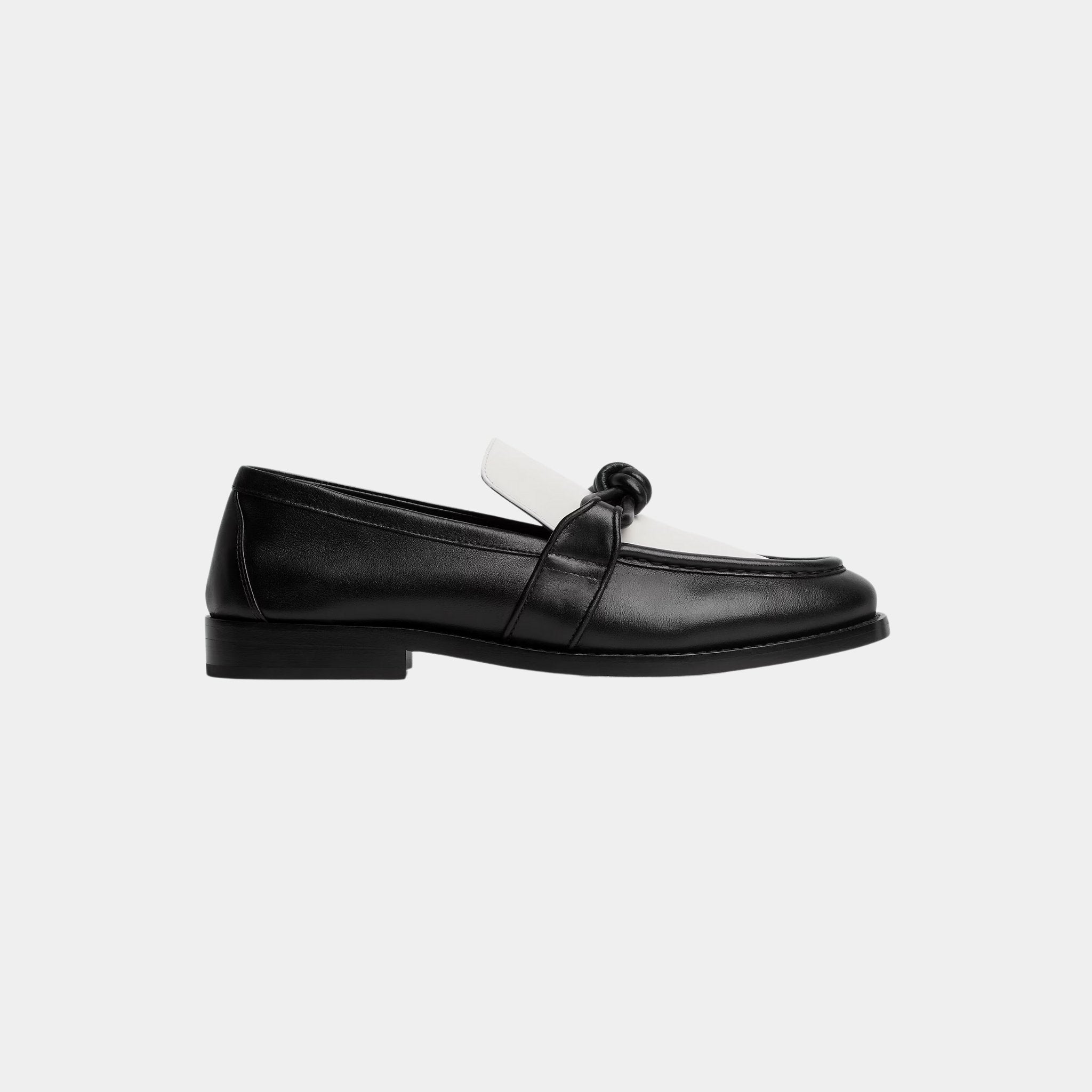 Bottega Veneta Astaire Loafer Calfskin with Signature Knot Detail, Side