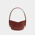 Bottega Veneta Baby Solstice Intrecciato Leather Bag, Sapele, Front