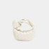 Bottega Veneta Candy Jodie, Chalk White, Front View