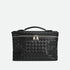 Bottega Veneta Classic Braided Document Holder Bag, Black Color, Front View