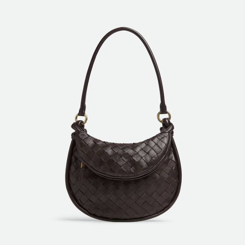 Bottega Veneta Gemelli Small Format Handbag, Fondant Balck Color