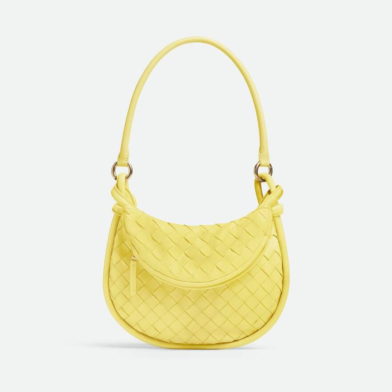 Bottega Veneta Gemelli Small Format Handbag, Yellow Color