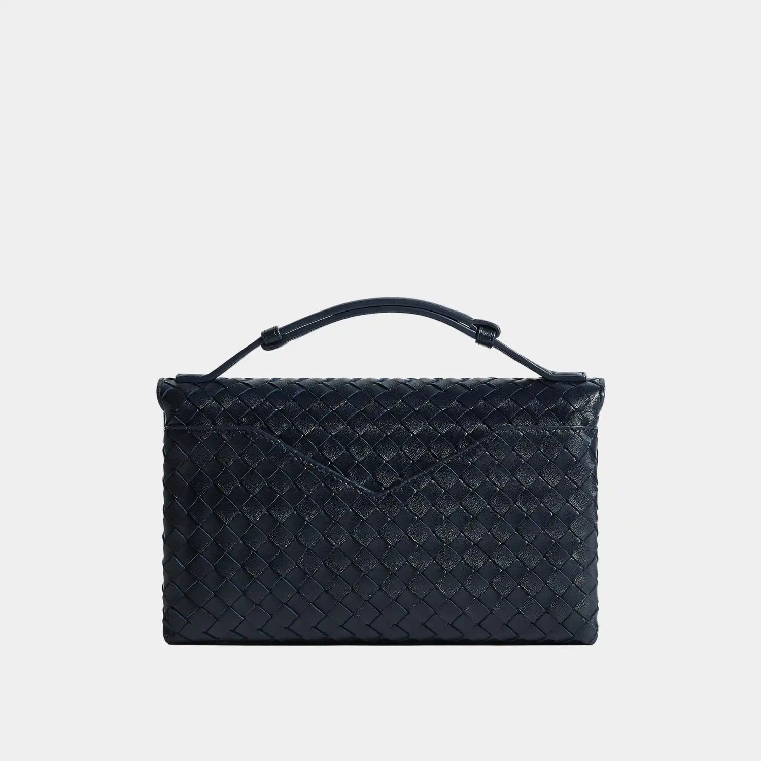 Bottega Veneta Knot Lock, Midnight, Back