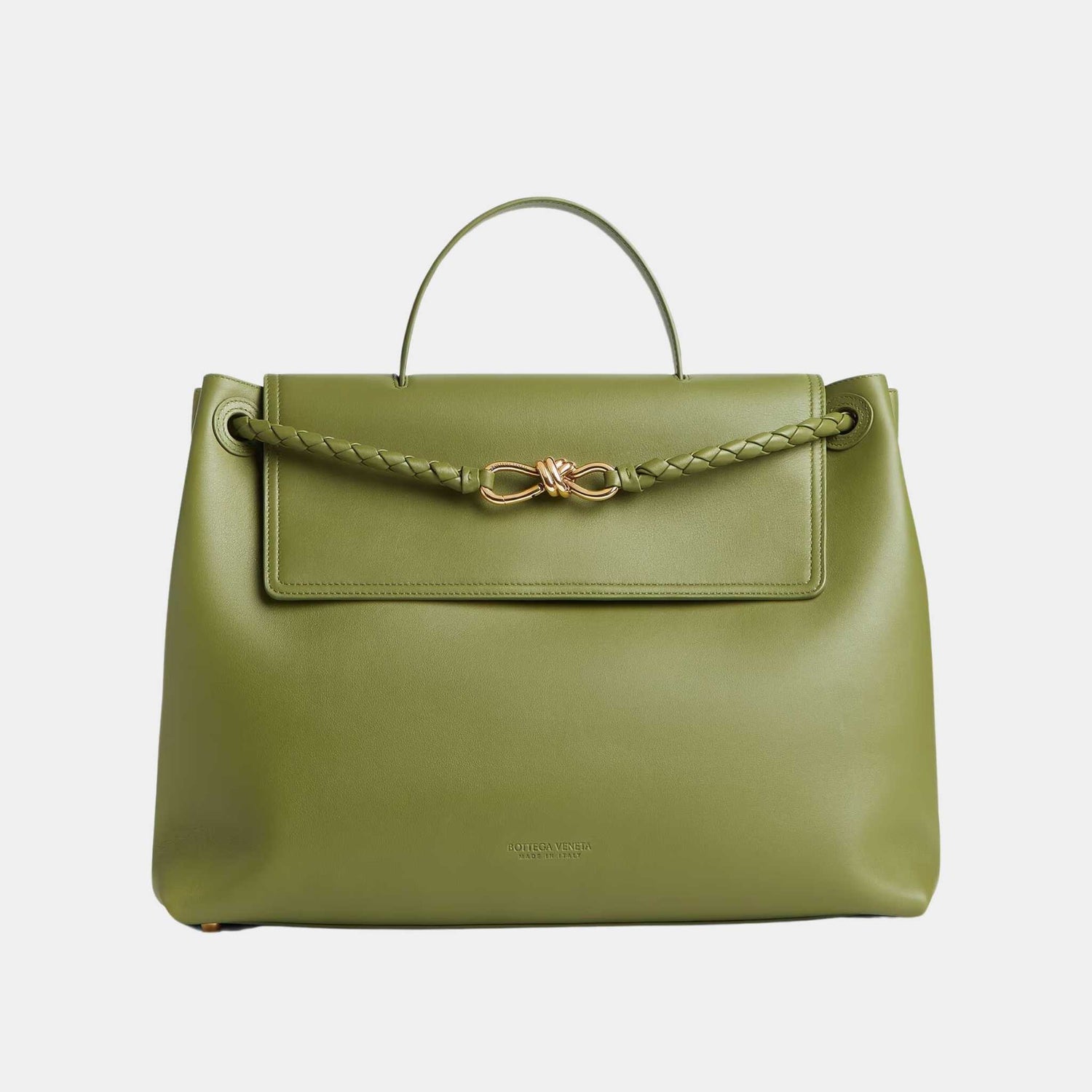 Bottega Veneta Large Ciao Ciao, Matcha, Front