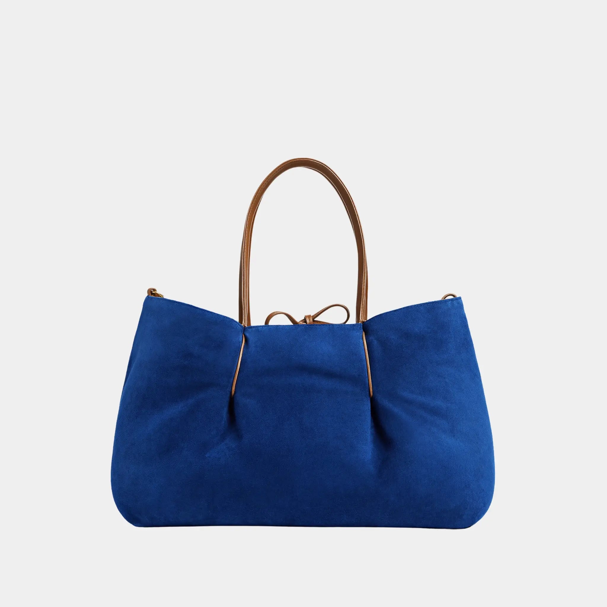 Bottega Veneta Large Pinacoteca Tote Bag, Amber, Blue Royal, Reversed