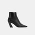 Bottega Veneta Lewis Ankle Boot Calfskin with Sculptural Sloped Heel, Side