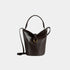 Bottega Veneta Liberta Bucket Smooth Calf Leather, Fondant, Front