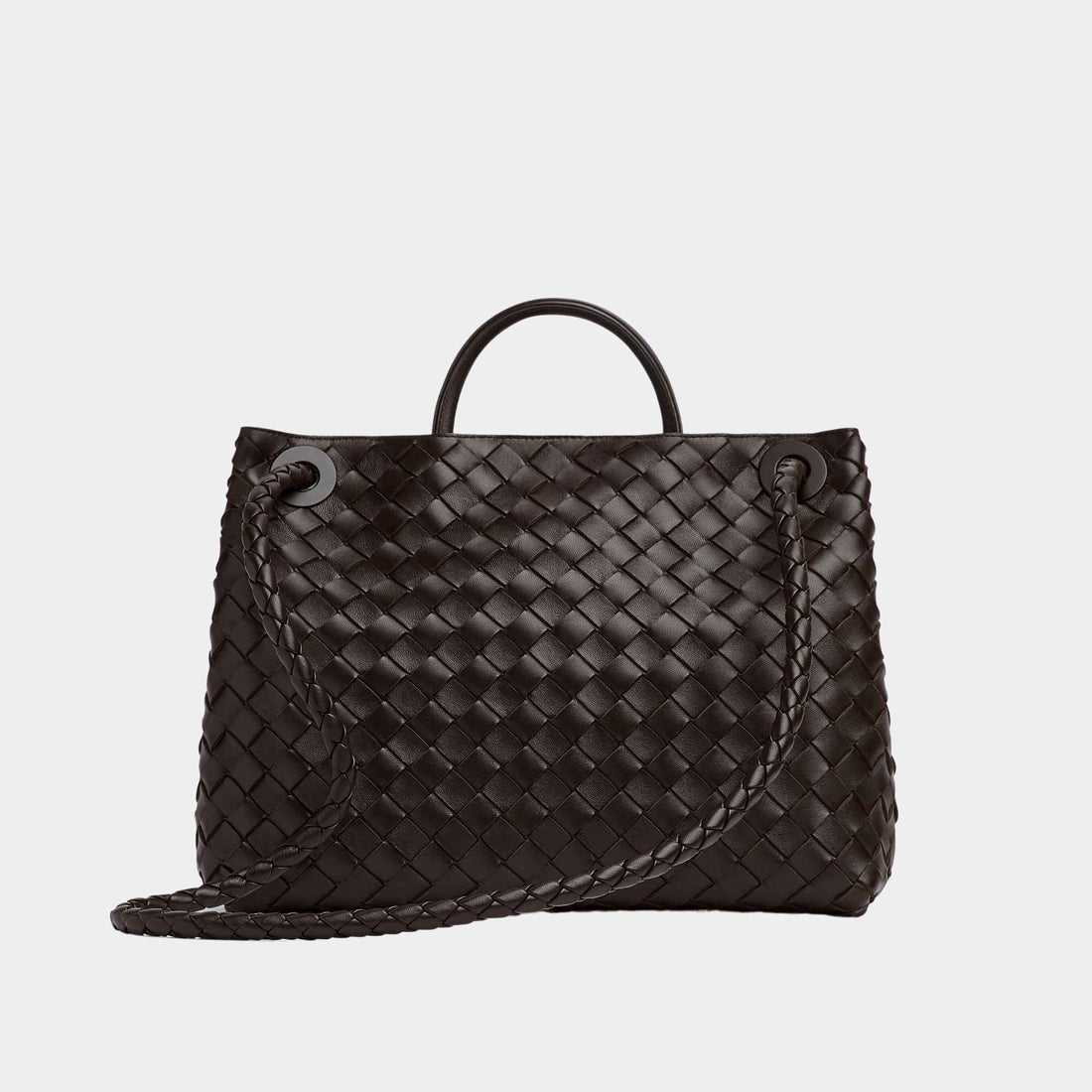 Bottega Veneta Medium Let's go Handbag, Fondant, Back View
