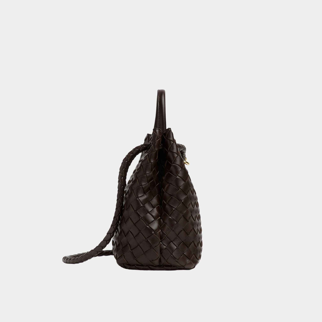 Bottega Veneta Medium Let's go Handbag, Fondant, Side View