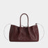 Bottega Veneta Pinacoteca Tote Bag, Madder Brown, Lunar, Front