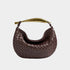 Bottega Veneta Sardine Handbag, Bitter Chocolate, Front View