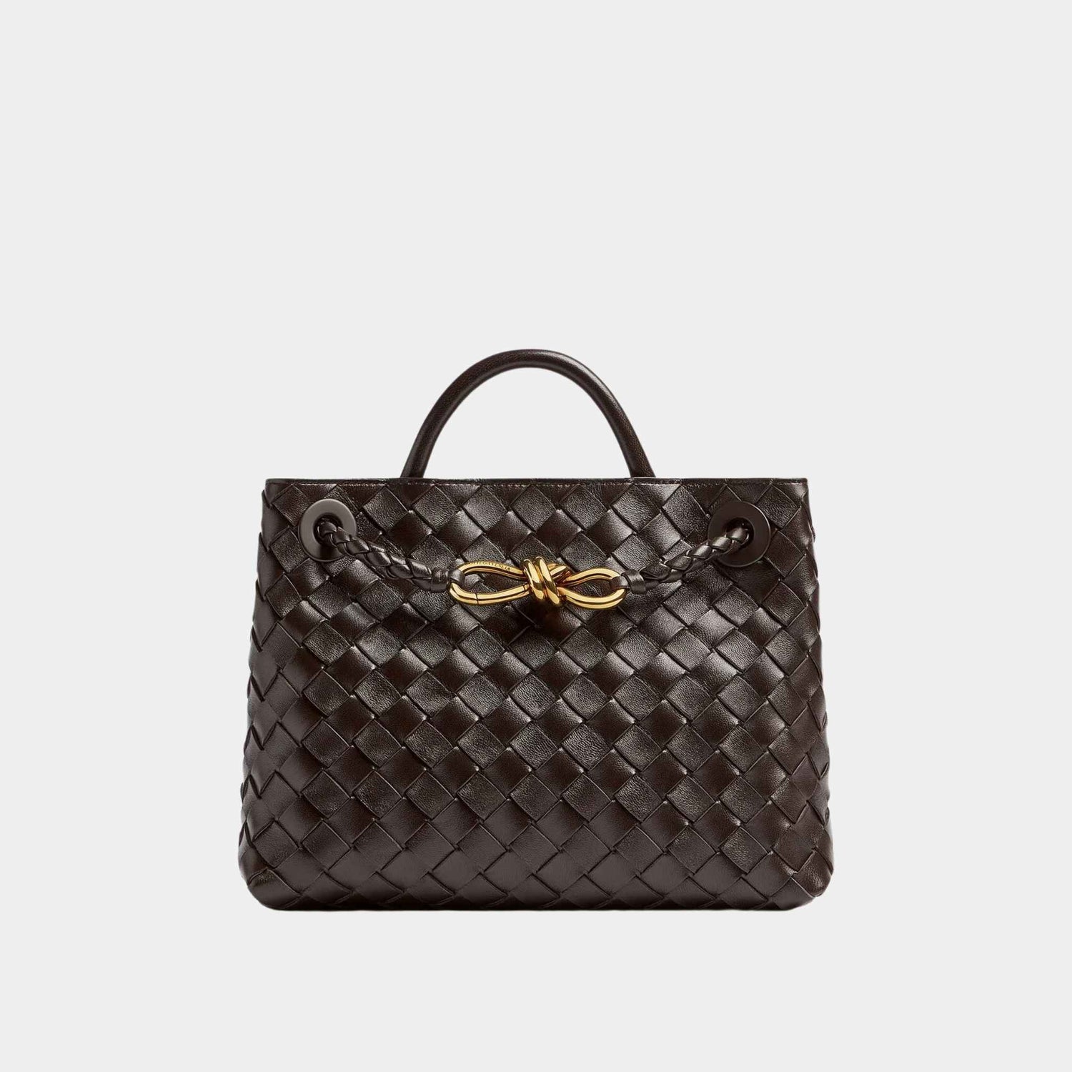 Bottega Veneta Small Andiamo, Fondant, Front