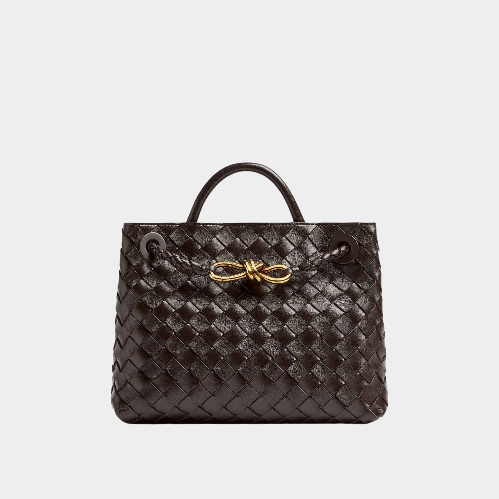 Bottega Veneta Small Andiamo, Fondant, Front