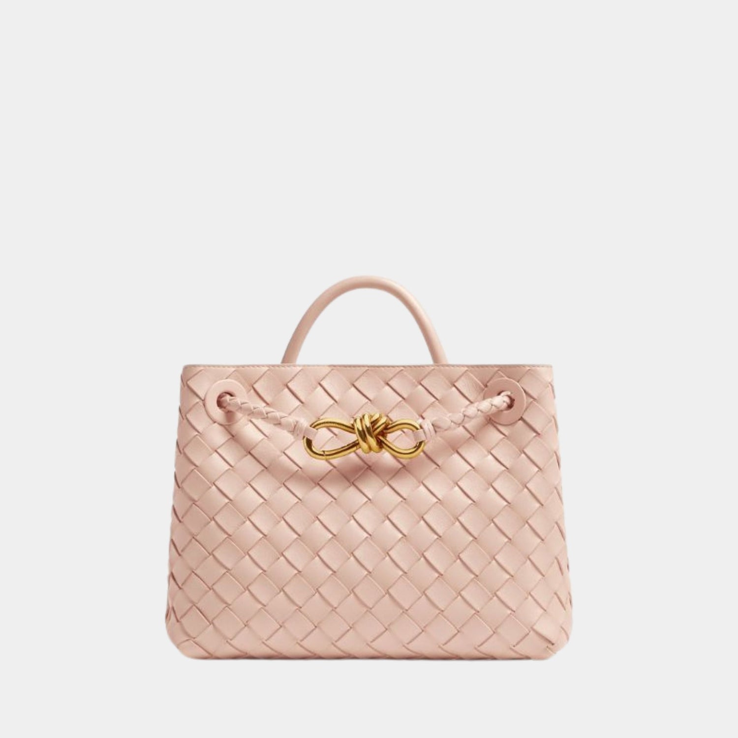 Bottega Veneta Small Andiamo, Lotus, Front