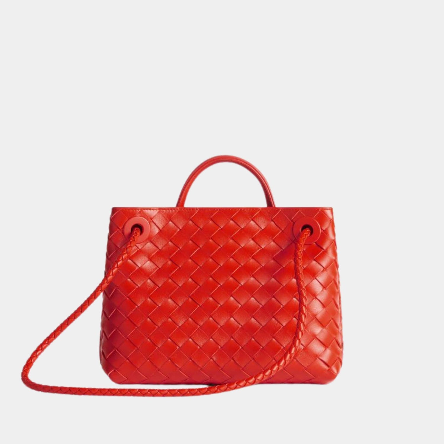 Bottega Veneta Small Andiamo, Tulip, Back