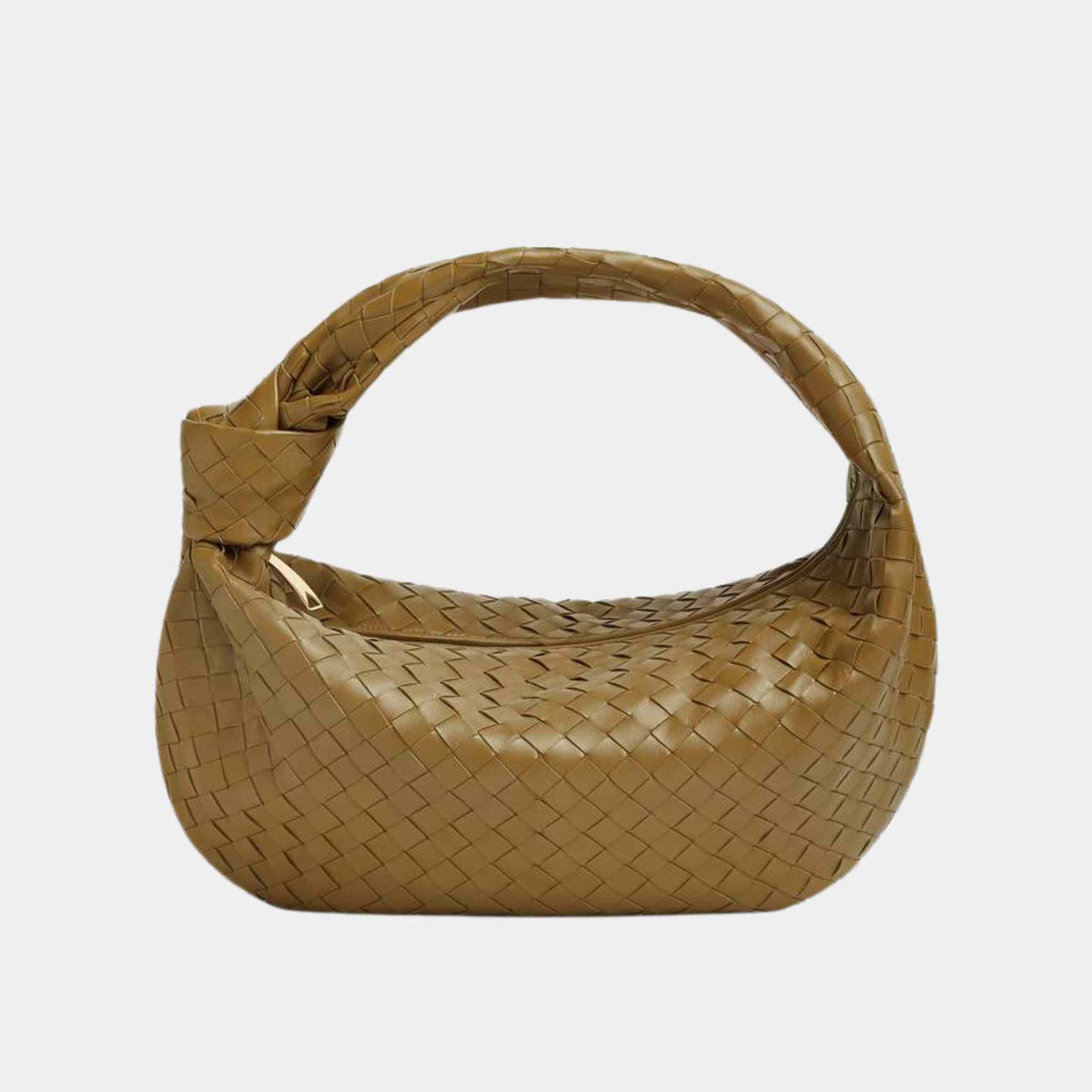 Bottega Veneta Small Jodie Handbag, Biege, Front