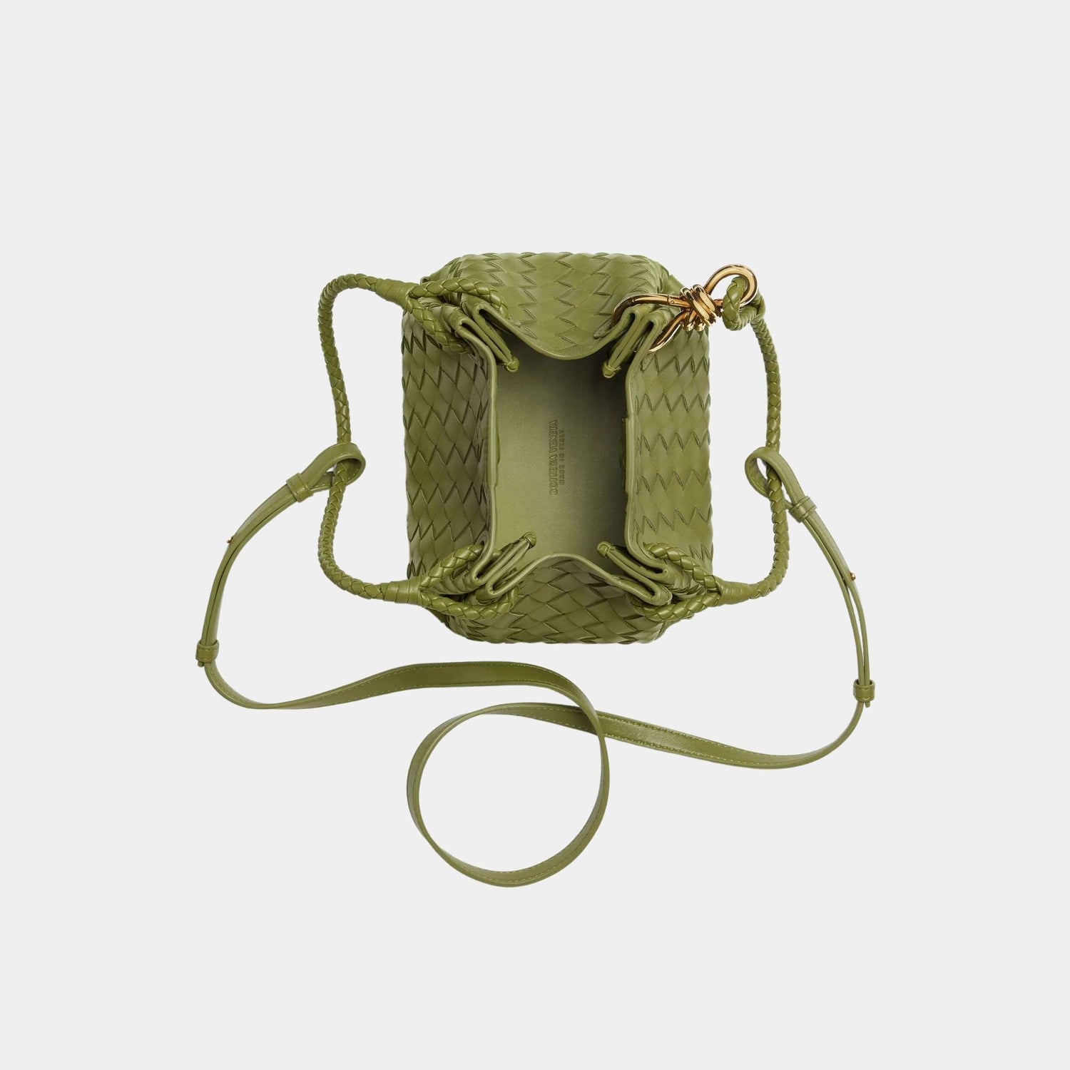 Bottega Veneta Small Parachute, Matcha, Top