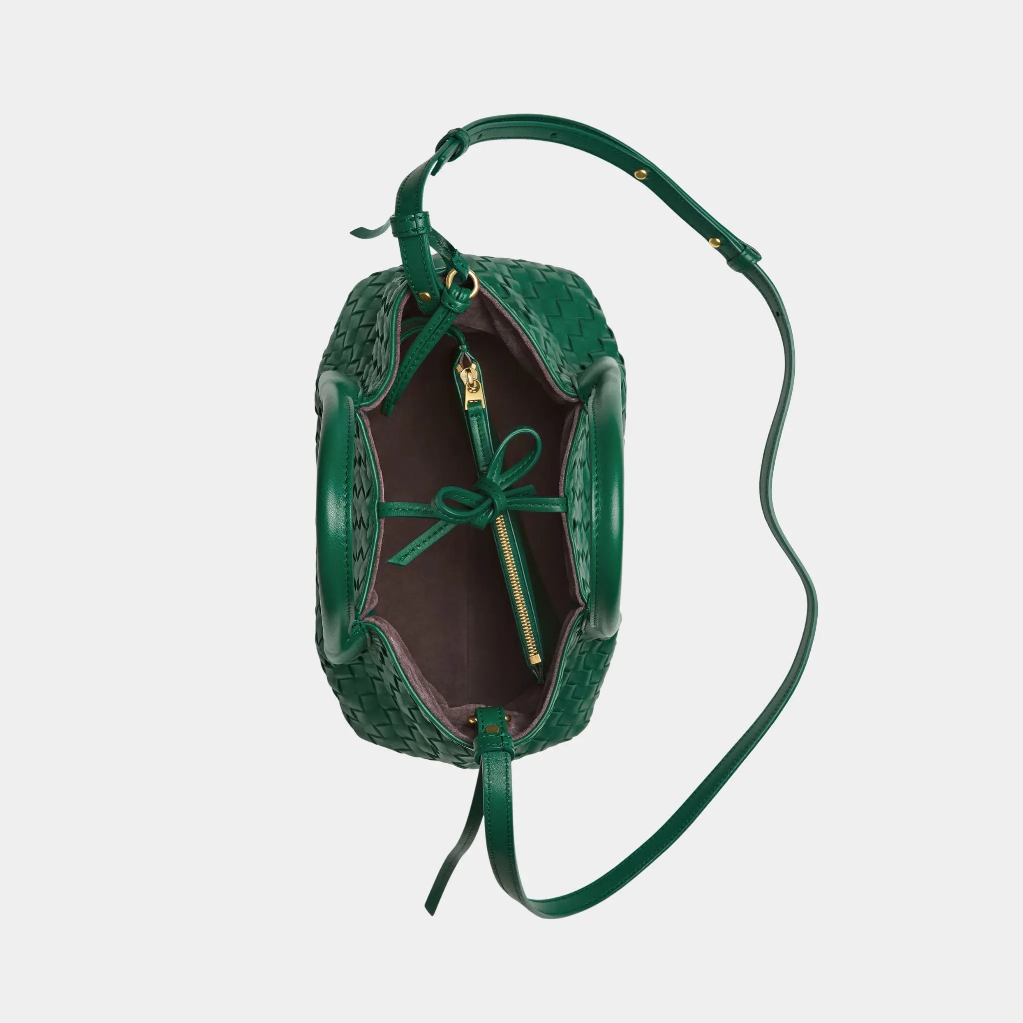 Bottega Veneta Small Pinacoteca Tote Bag, Jungle, Top