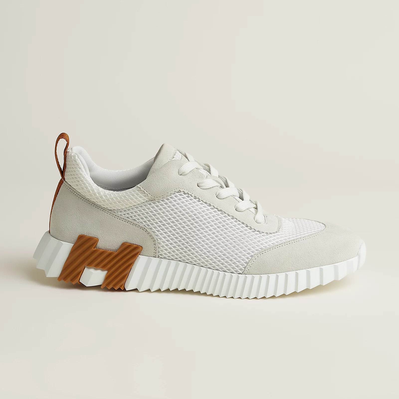 Bouncing Sneakers - White Brown