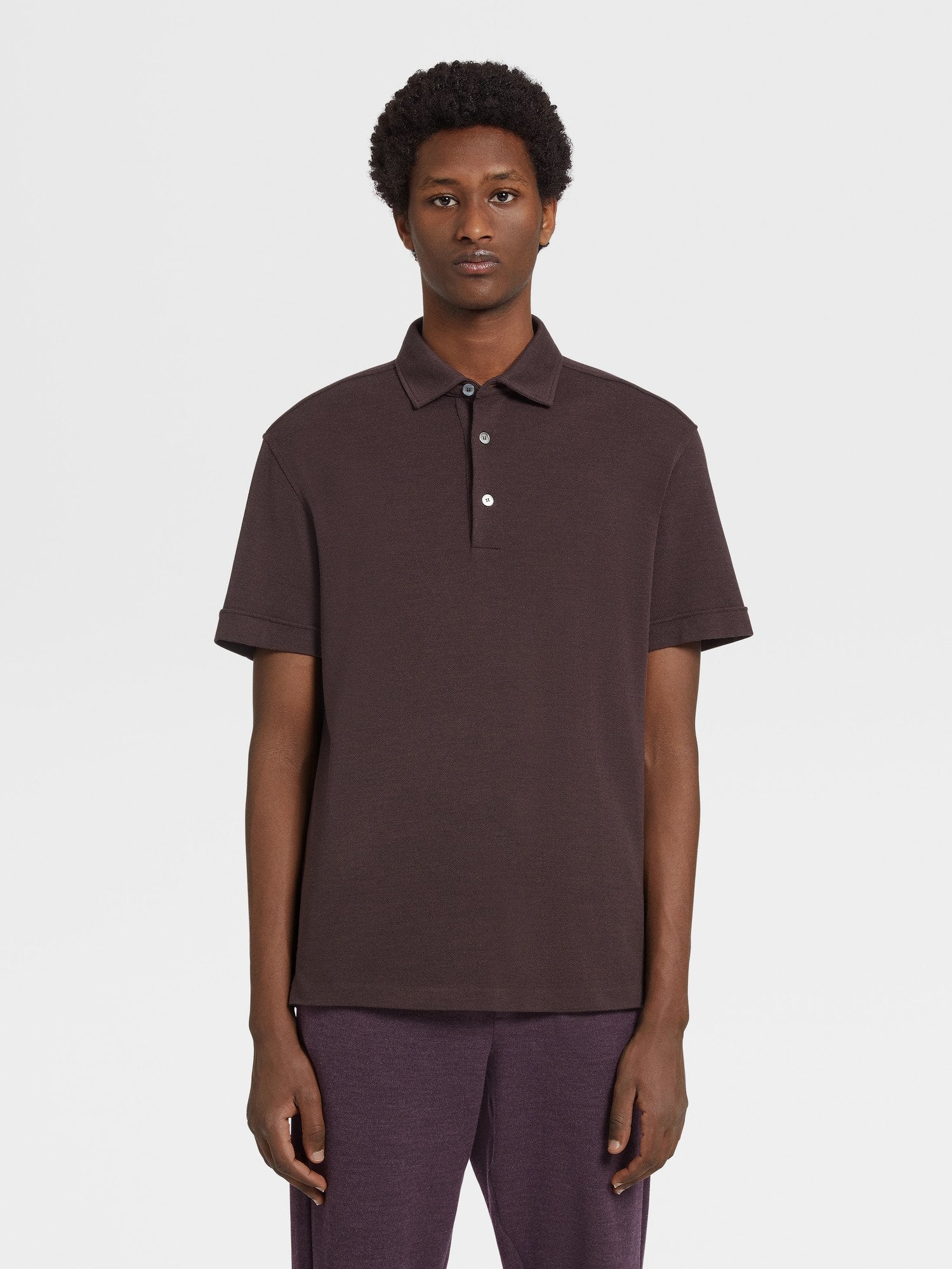 12MILMIL12 Wool Polo Shirt