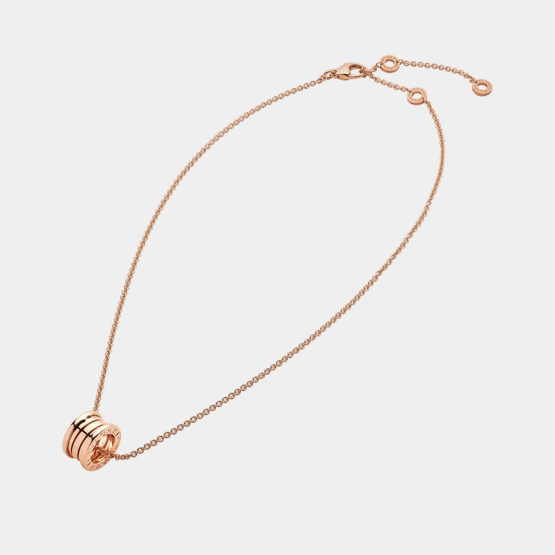 Bvlgari B.zero1 Rose Gold Necklace, Front