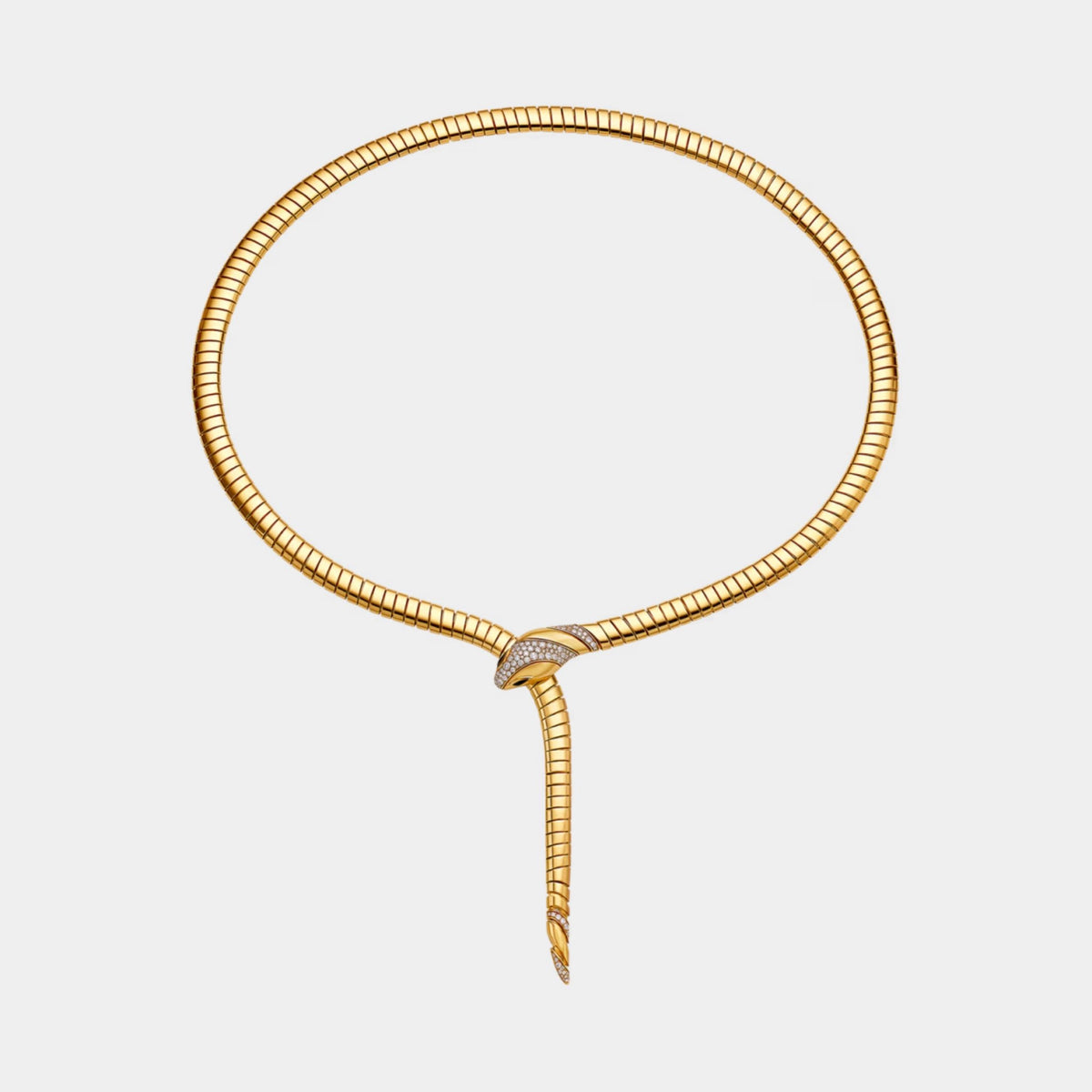 Serpenti Tubogas Diamond Necklace
