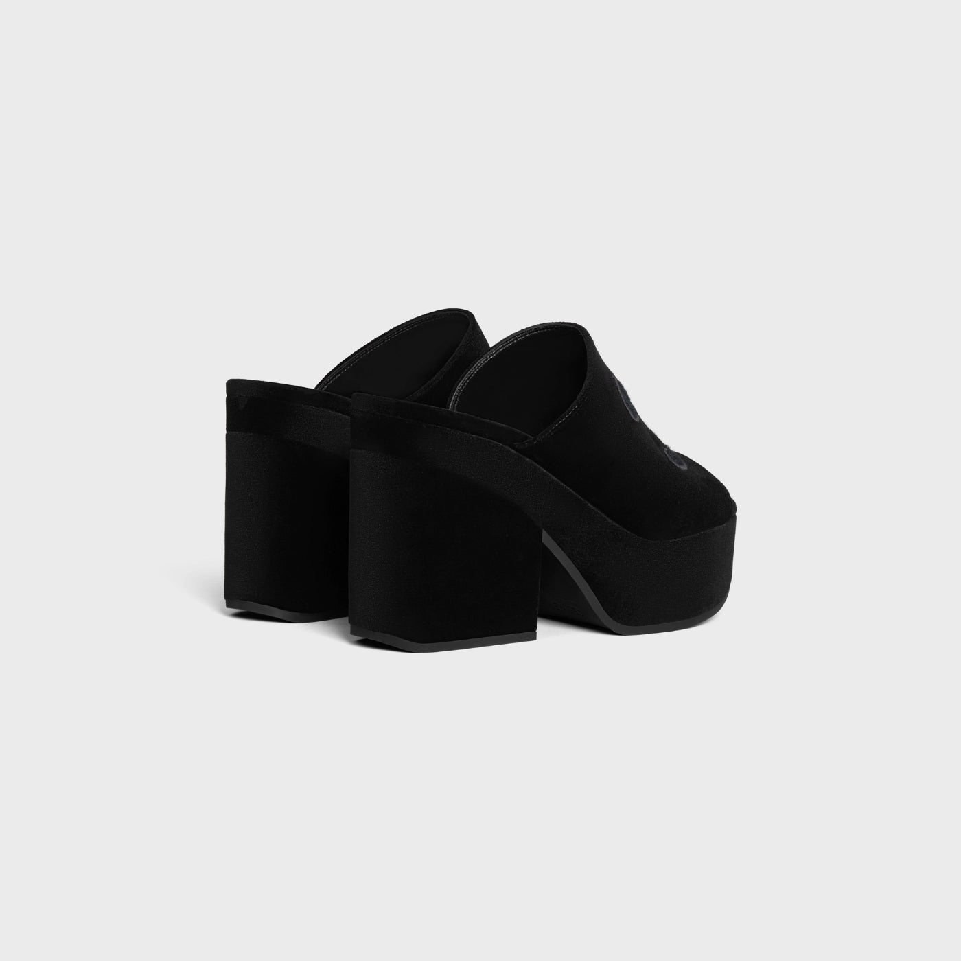 Celine Elena Mule In Velvet