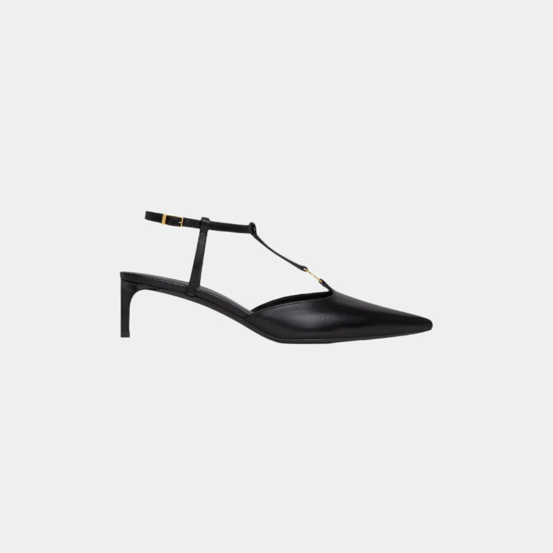 Celine Kitten T-Bar Strap Pump In Calfskin