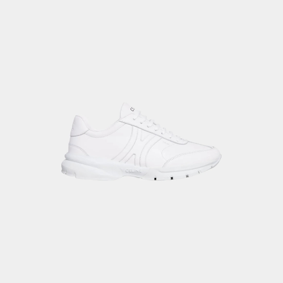 Celine Runner Cr-01 Low Lace-Up Sneaker In Calfskin