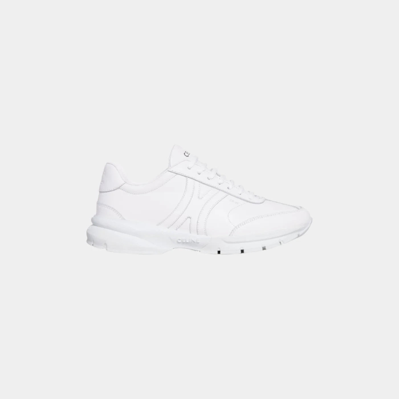 Celine Runner Cr-01 Low Lace-Up Sneaker In Calfskin