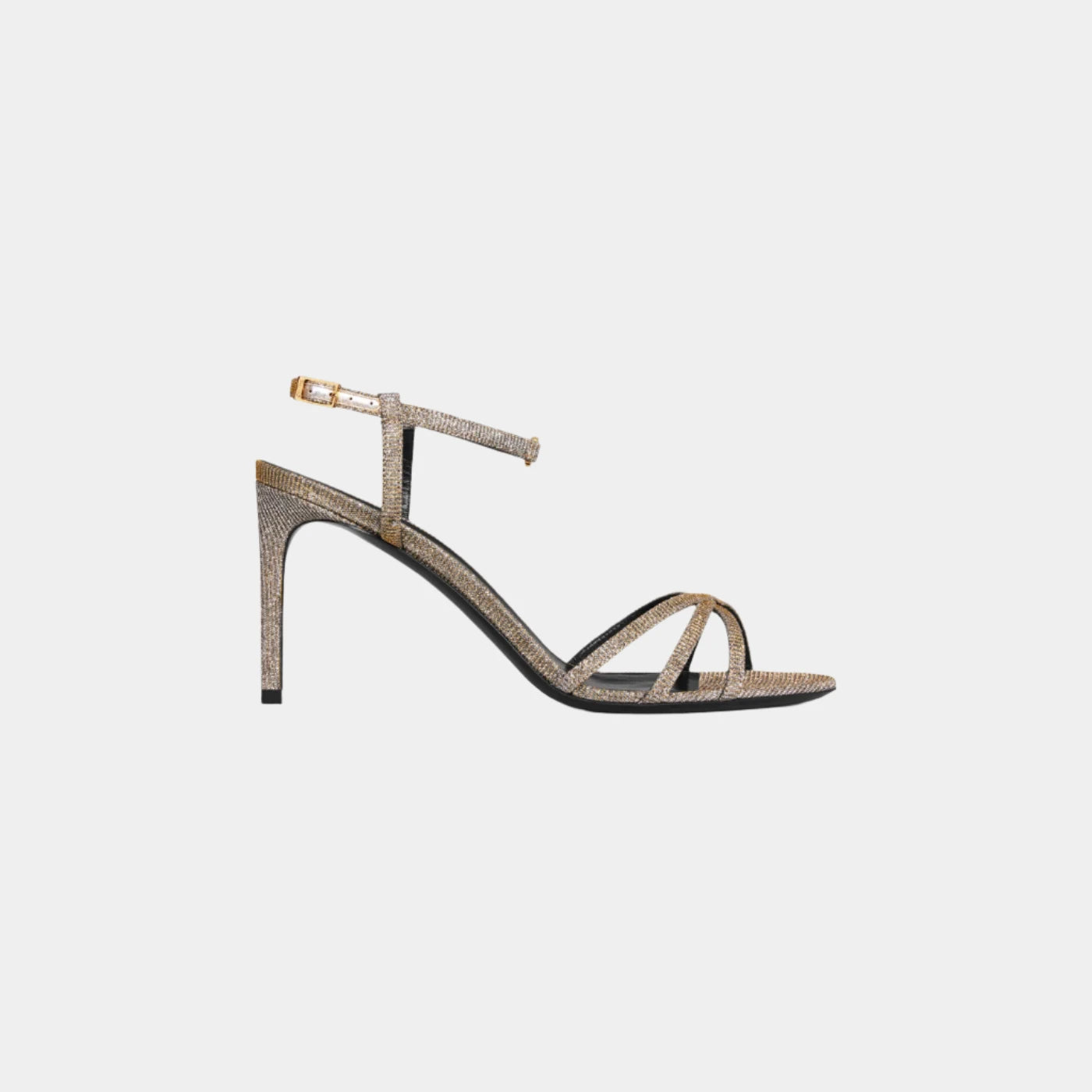 Soir Sandal In Iridescent Fabric