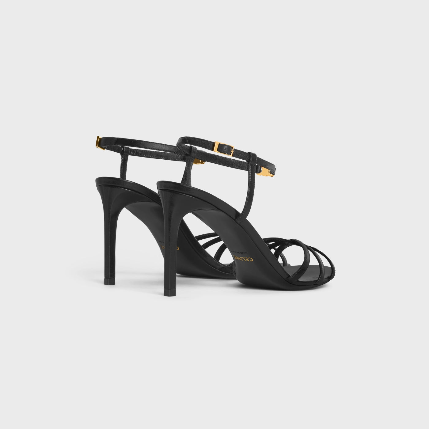 Celine Soir Sandal In Lambskin