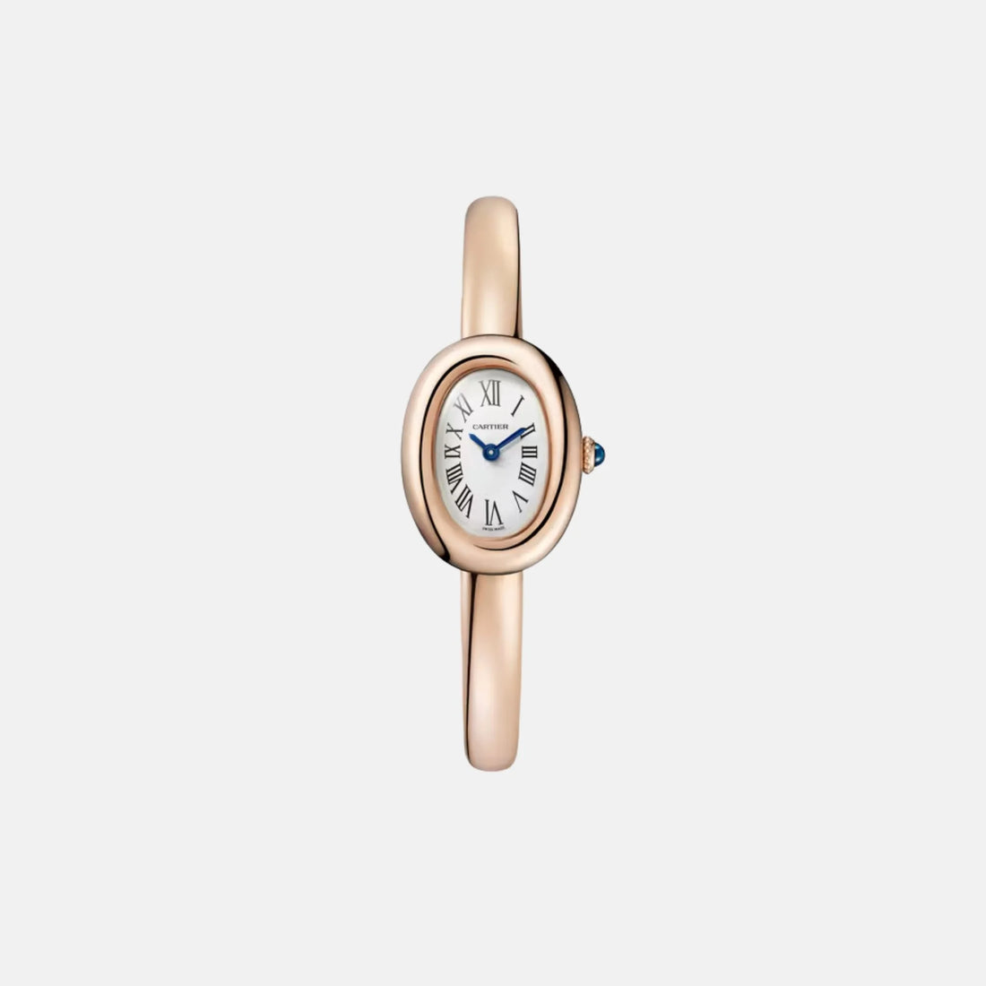 Cartier Baignoire Mini 18K Rose Gold WGBA0048, Front