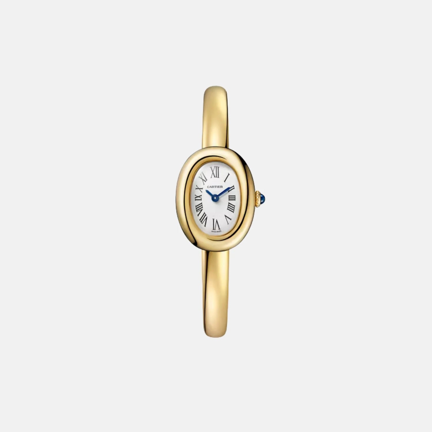 Cartier Baignoire Mini 18K Yellow Gold Size 16 WGBA0045, Front