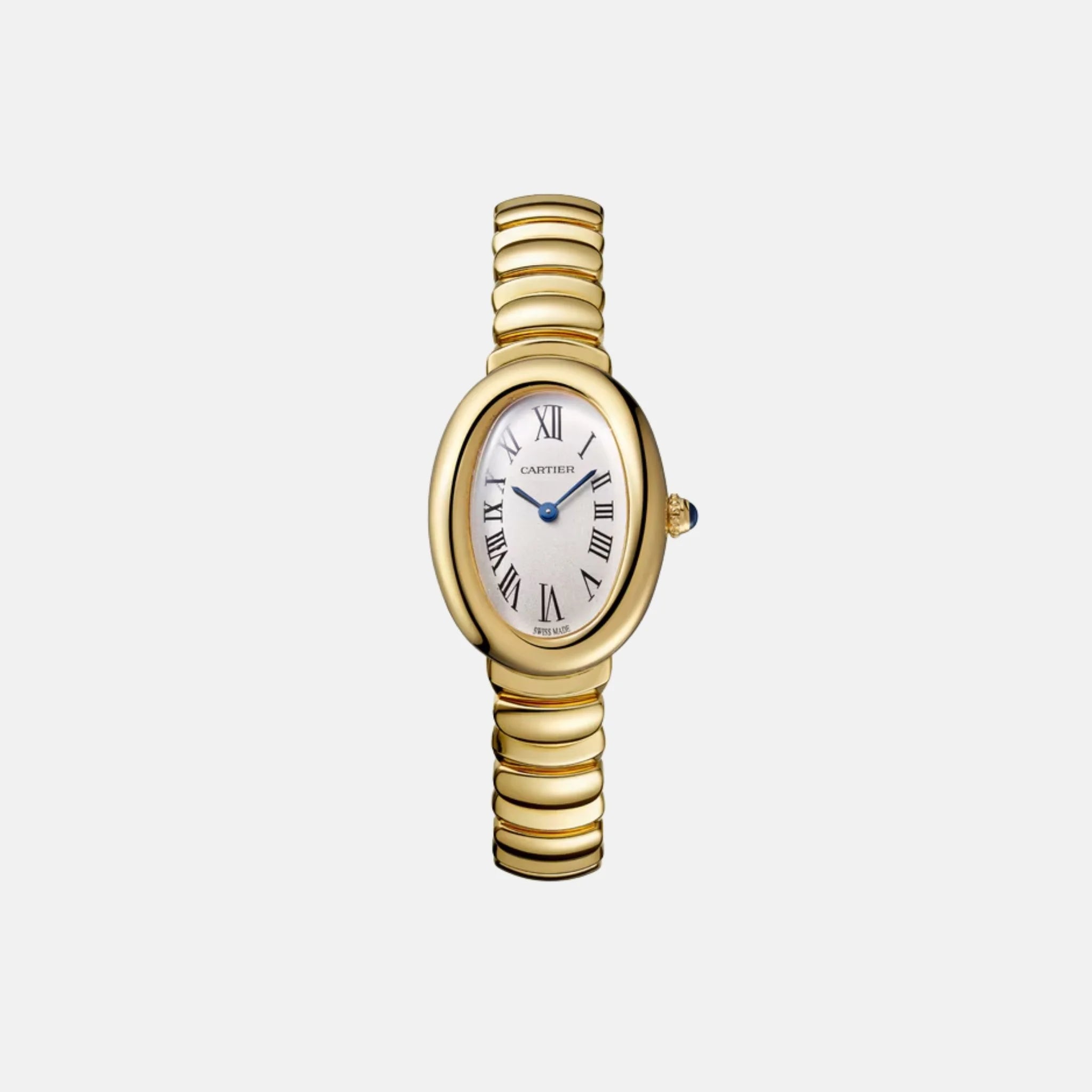 Cartier Baignoire Small 18K Yellow Gold WGBA0043, Front