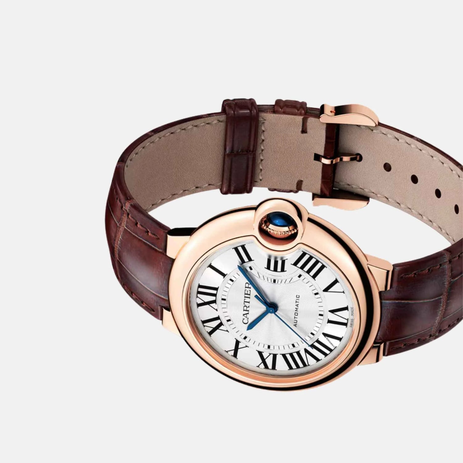 Cartier Ballon Bleu 36mm Rose Gold Automatic WGBB0009, Close