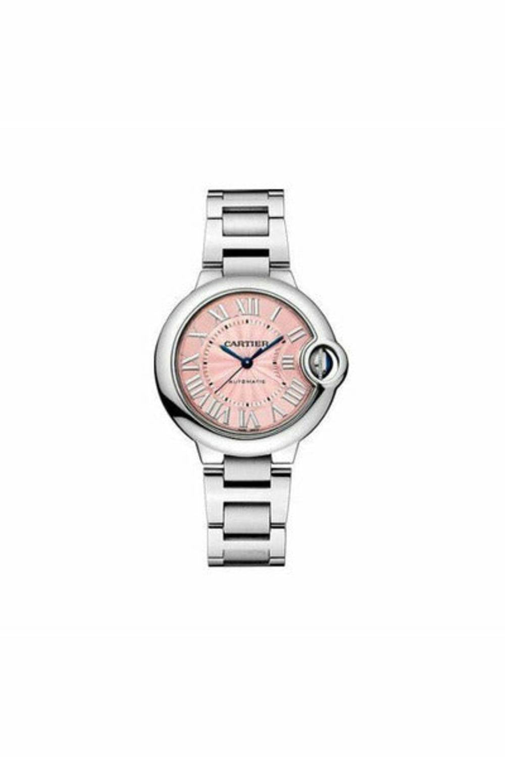 Ballon Bleu De Cartier Stainless Steel 33Mm Ladies Watch