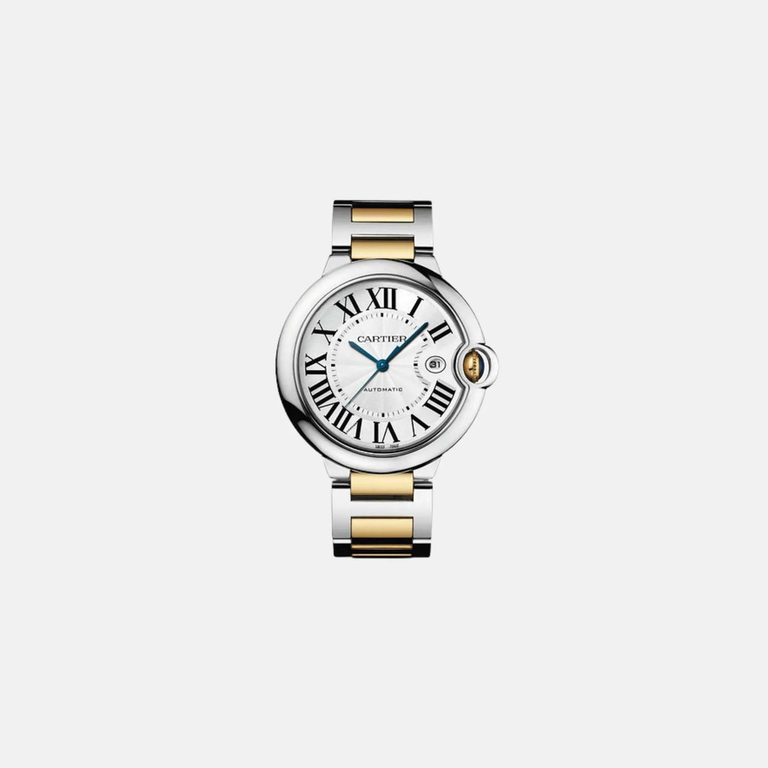 Ballon Bleu Steel &amp; Yellow Gold 42mm W2BB0031, Front