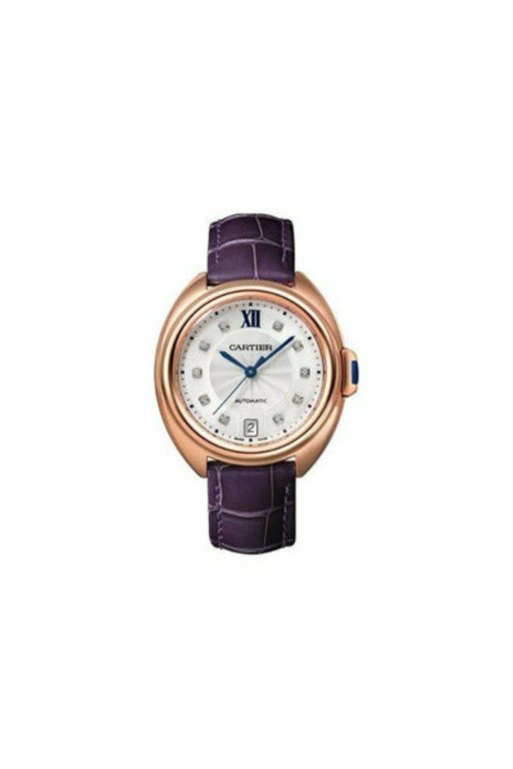 Cle De Cartier 18Kt Pink Gold 35Mm Ladies Watch