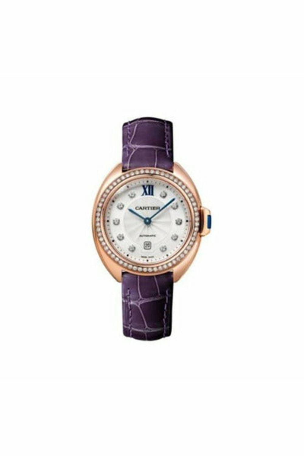 Cle De Cartier 18Kt Rose Gold 31Mm Ladies Watch