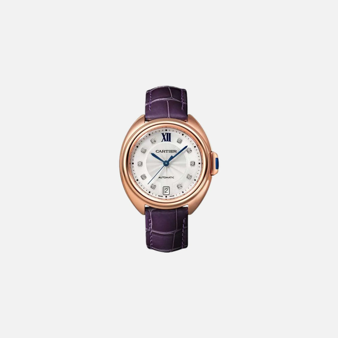 Cartier Cle De Cartier Rose Gold - Leather WJCL0032, Front