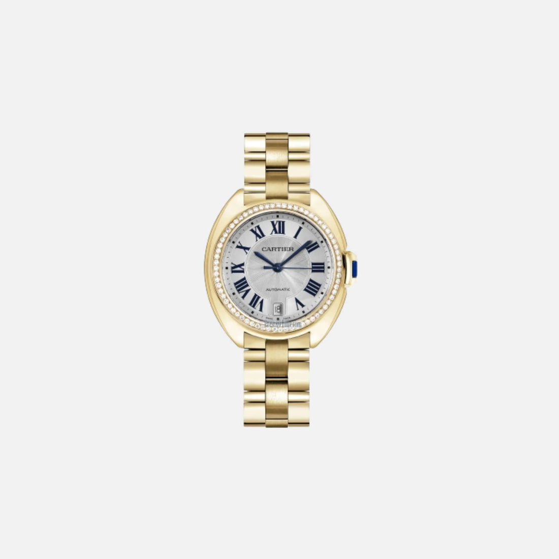 Cartier Cle De Cartier Yellow Gold - Diamond 35mm WJCL0023, Front