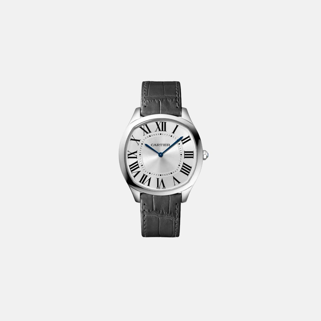 Cartier Drive De Cartier Extra Flat White Gold 38mm WGNM0007, Front