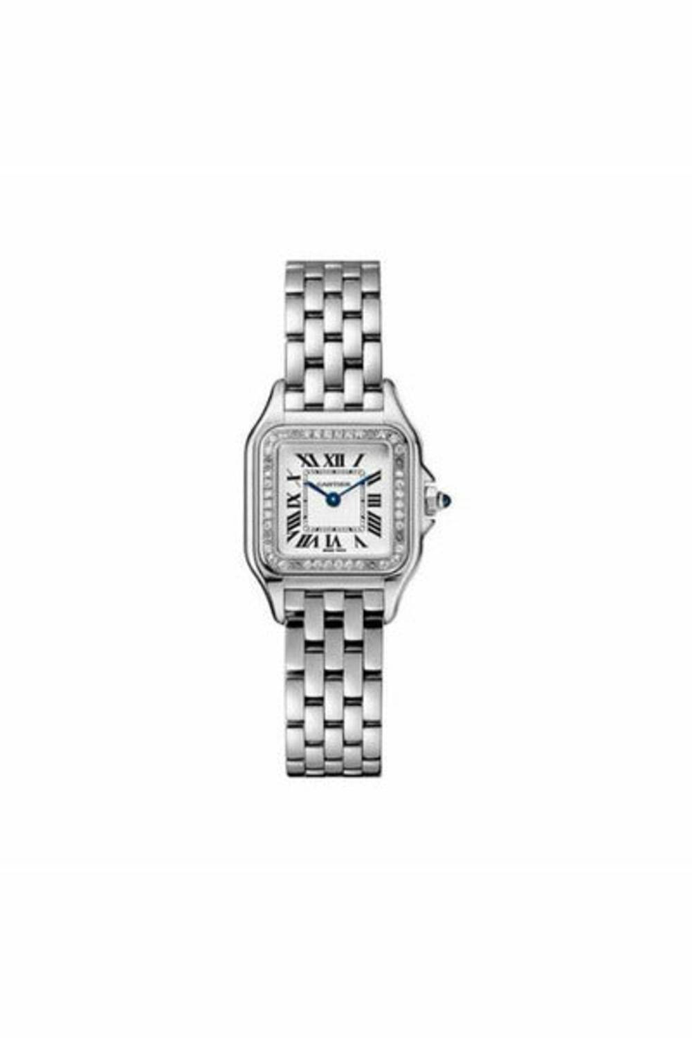 Panthere De Cartier 22Mm X 30Mm Stainless Steel Ladies Watch