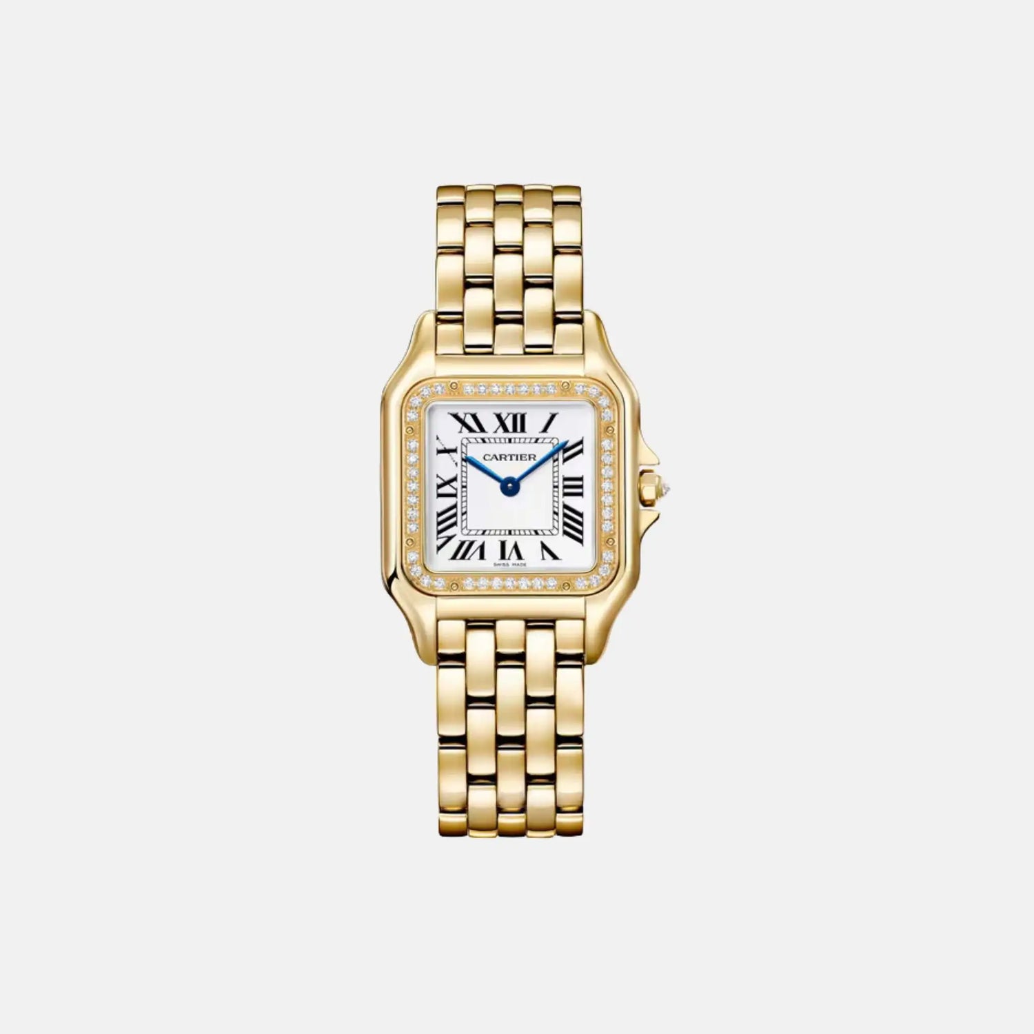 Cartier Panthere Medium Model Yellow Gold Diamond Set WJPN0066, Front