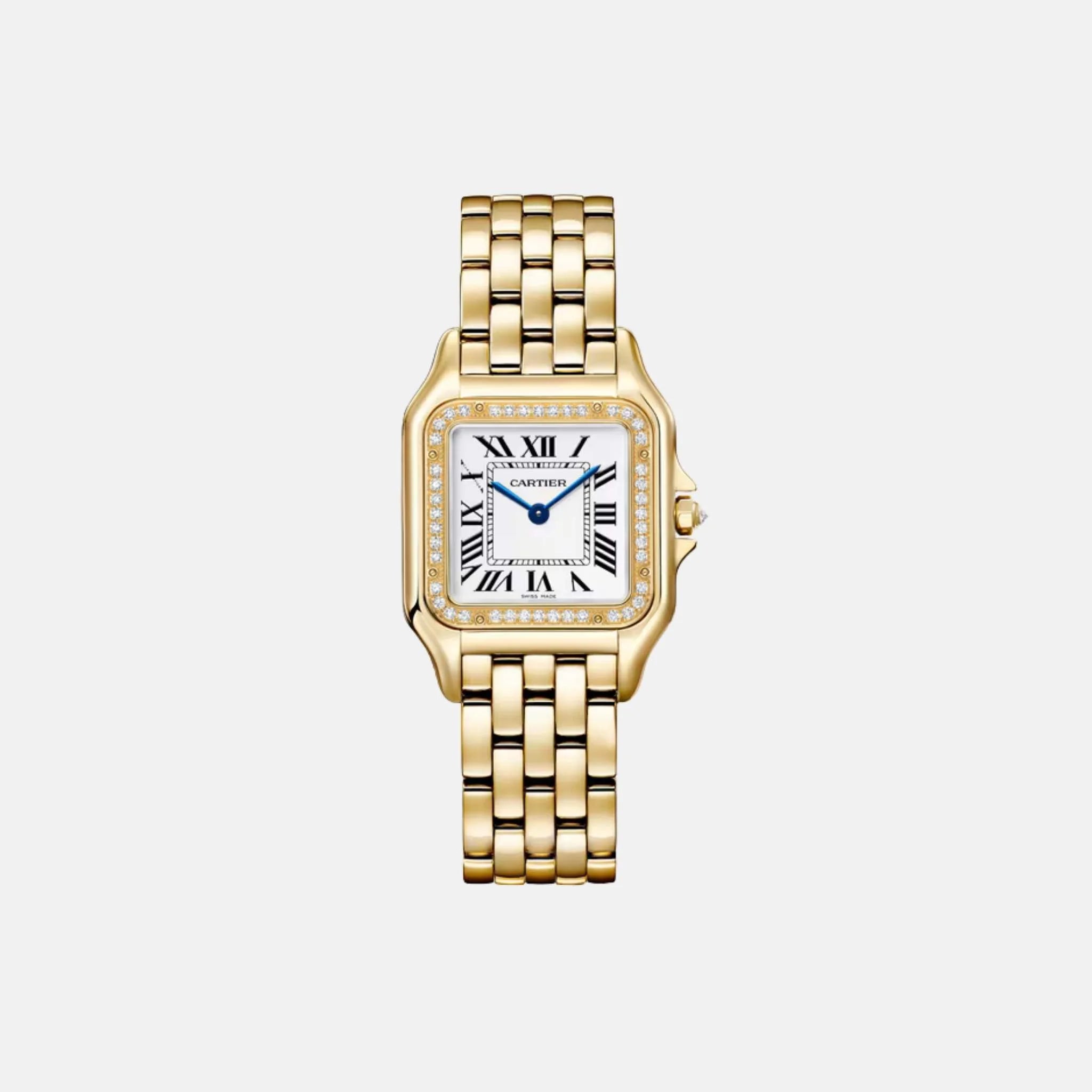Cartier Panthere Medium Yellow Gold Diamond Set WJPN0066