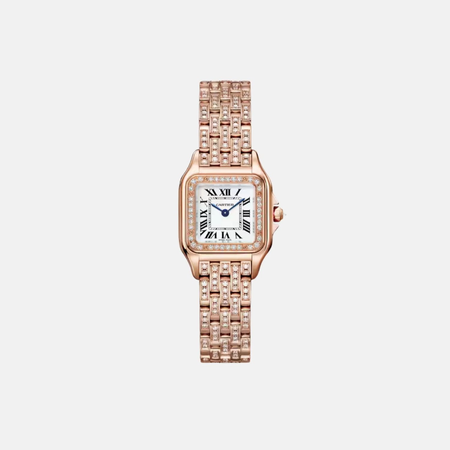 Cartier Panthere Small Model in 18K Rose Gold Diamond Set WJPN0061