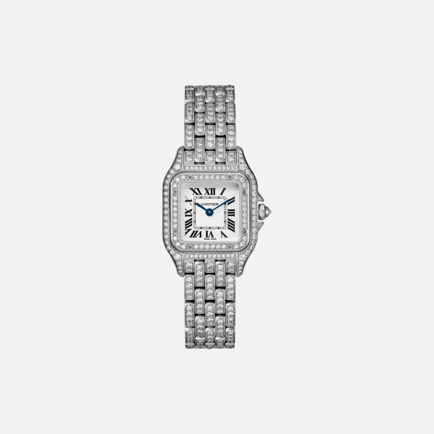 Cartier Panthere Small Model in Rhodium White Gold Diamond HPI01720