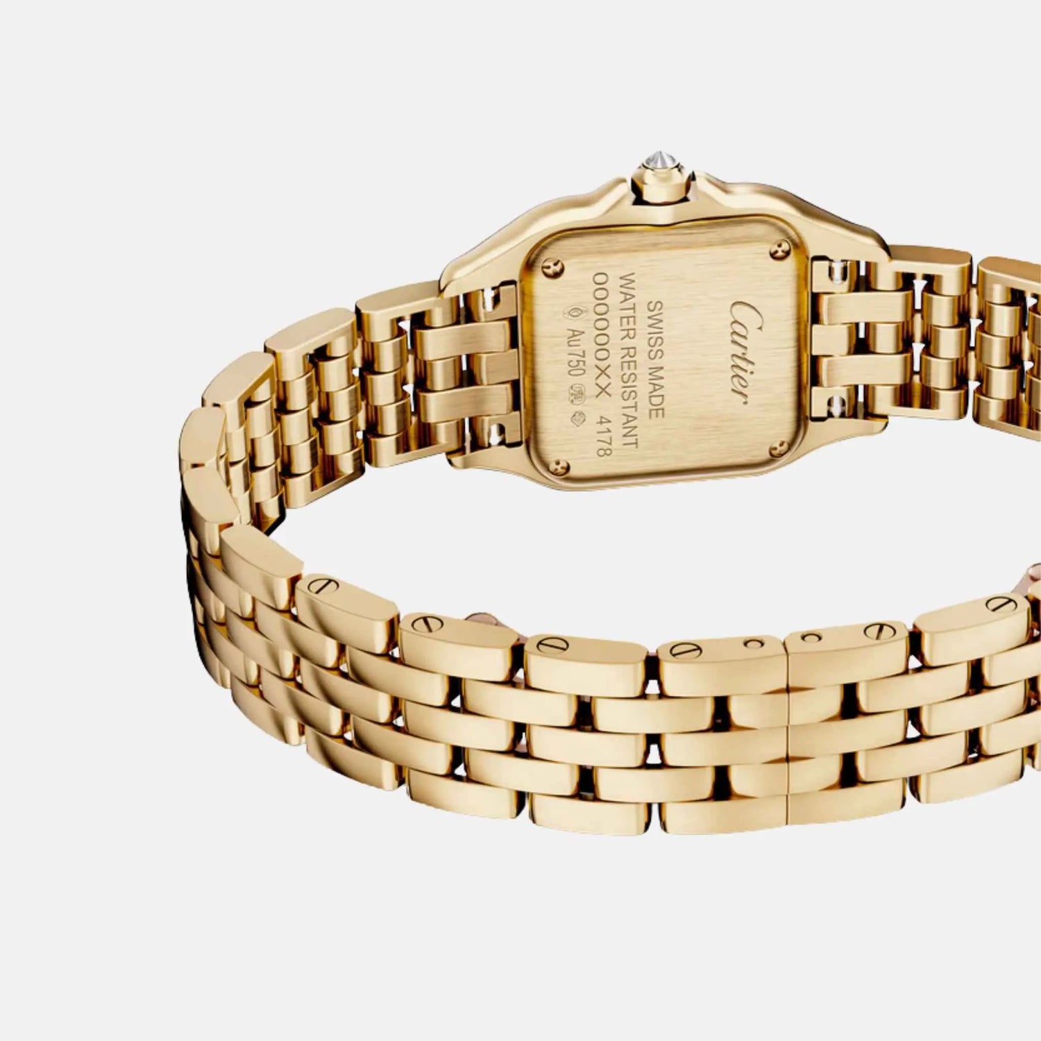 Cartier Panthere Small Model Yellow Gold Diamond Set WJPN0048, Back