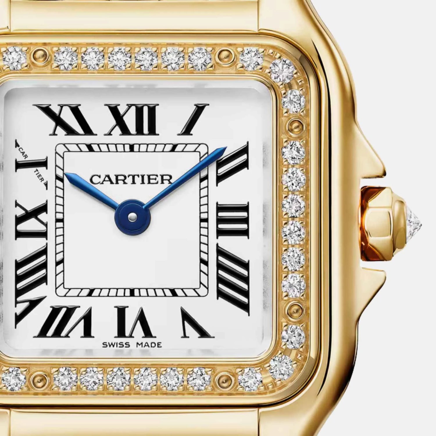 Cartier Panthere Small Model Yellow Gold Diamond Set WJPN0048, Close